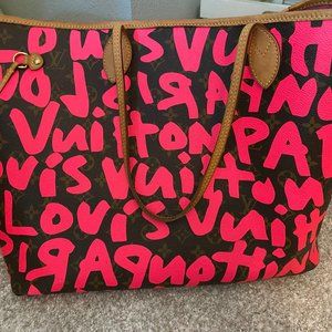 Louis Vuitton Never Full GM Stephen Sprouse